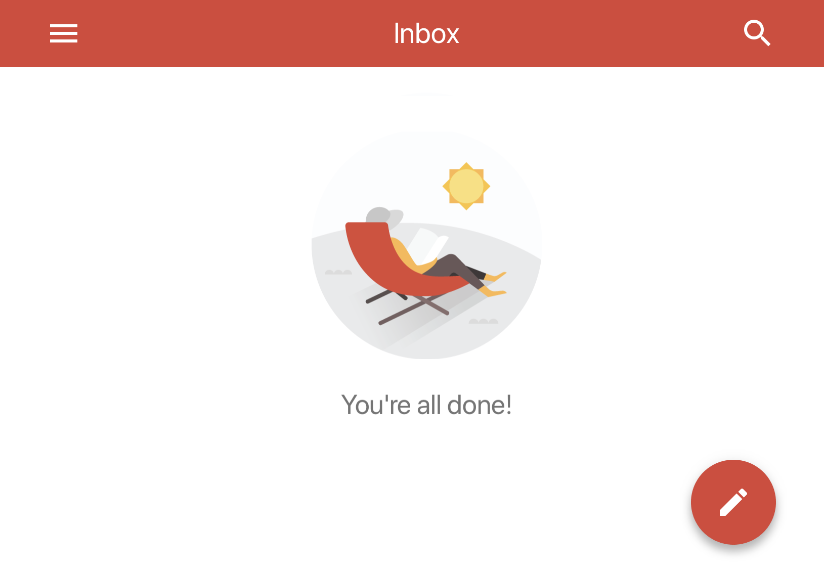 empty inbox