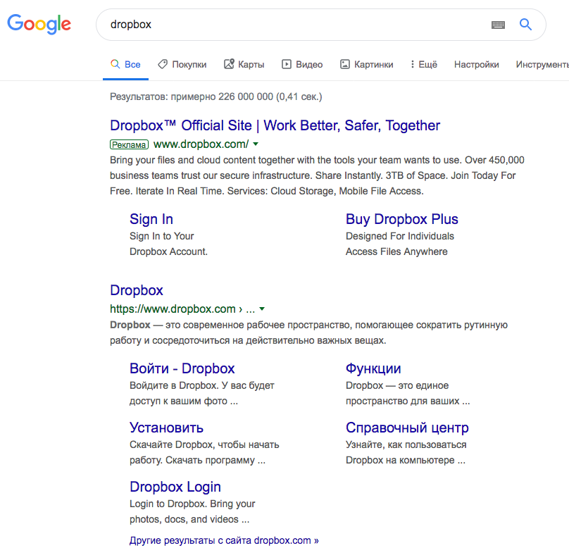 serp advertising places