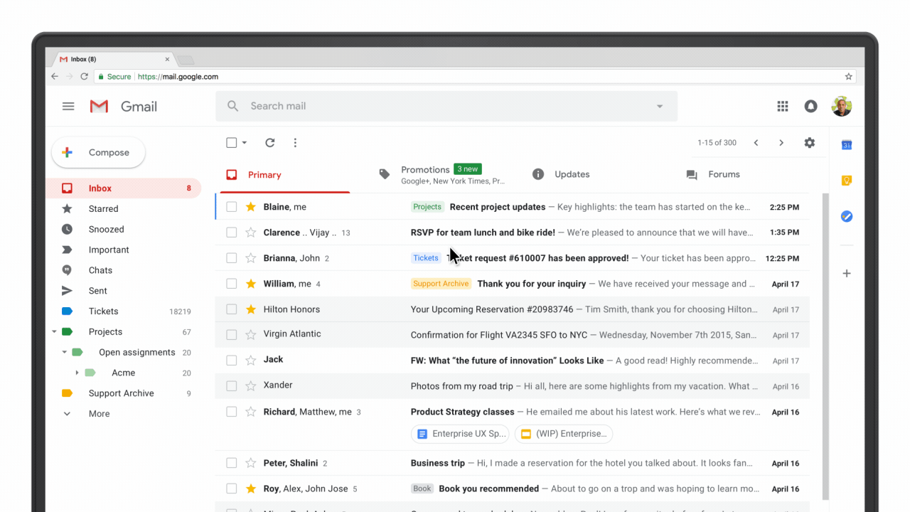 gmail inbox